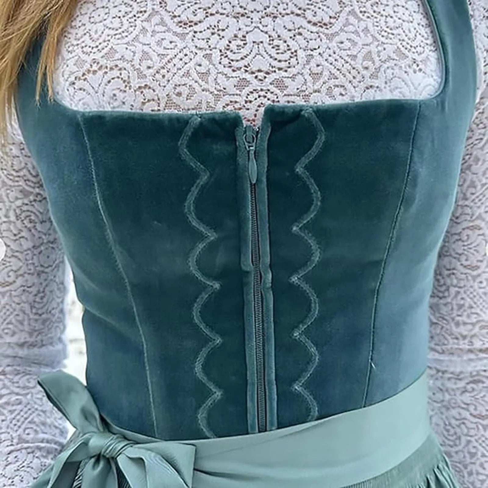 AlpenPoesie – Dirndl Vintage para Senhora – Estiloso & Autêntico Oktoberfest
