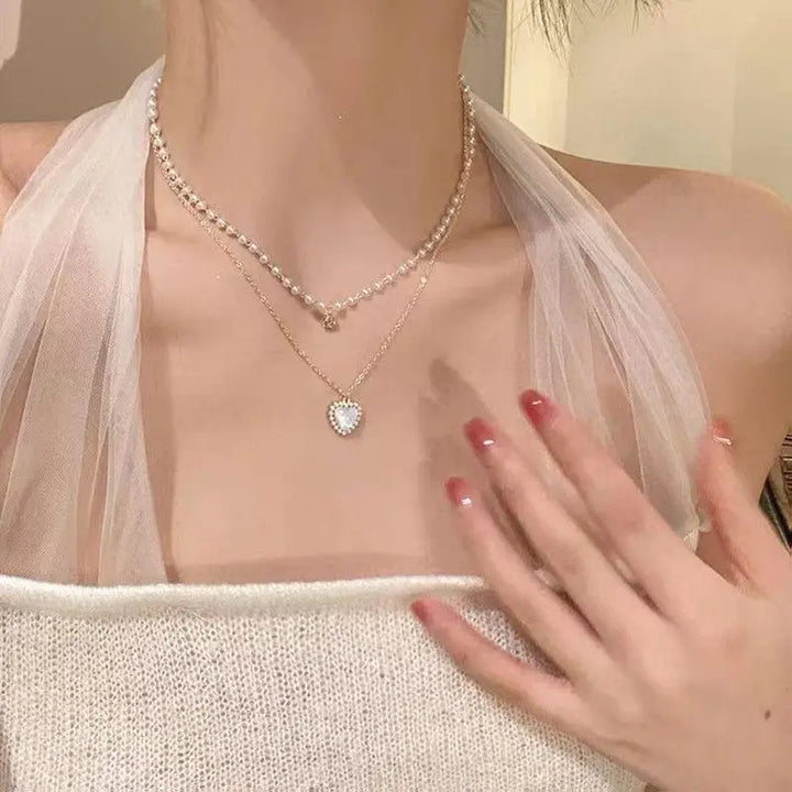 Aureline Parel Choker – Verstelbare Goudkleurige Ketting met Glanzende Parelaccenten voor Tijdloze Elegant