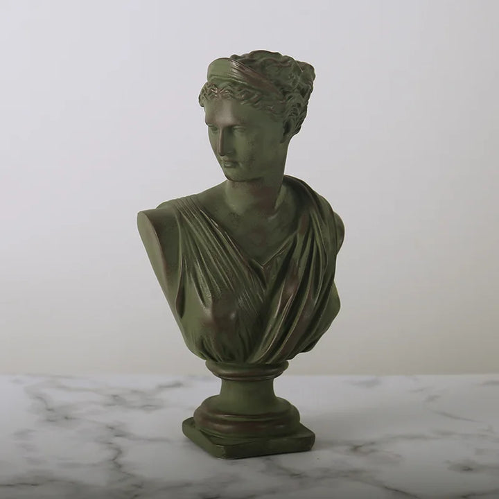 David Hoofd Beeldje van Hars, Griekse Mythologie Venus Sculptuur voor Decoratie 3