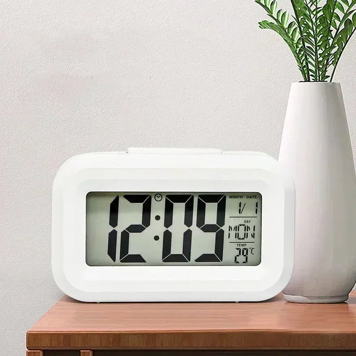 Cloksy – Reloj despertador LED digital con repetición y visualización de temperatura