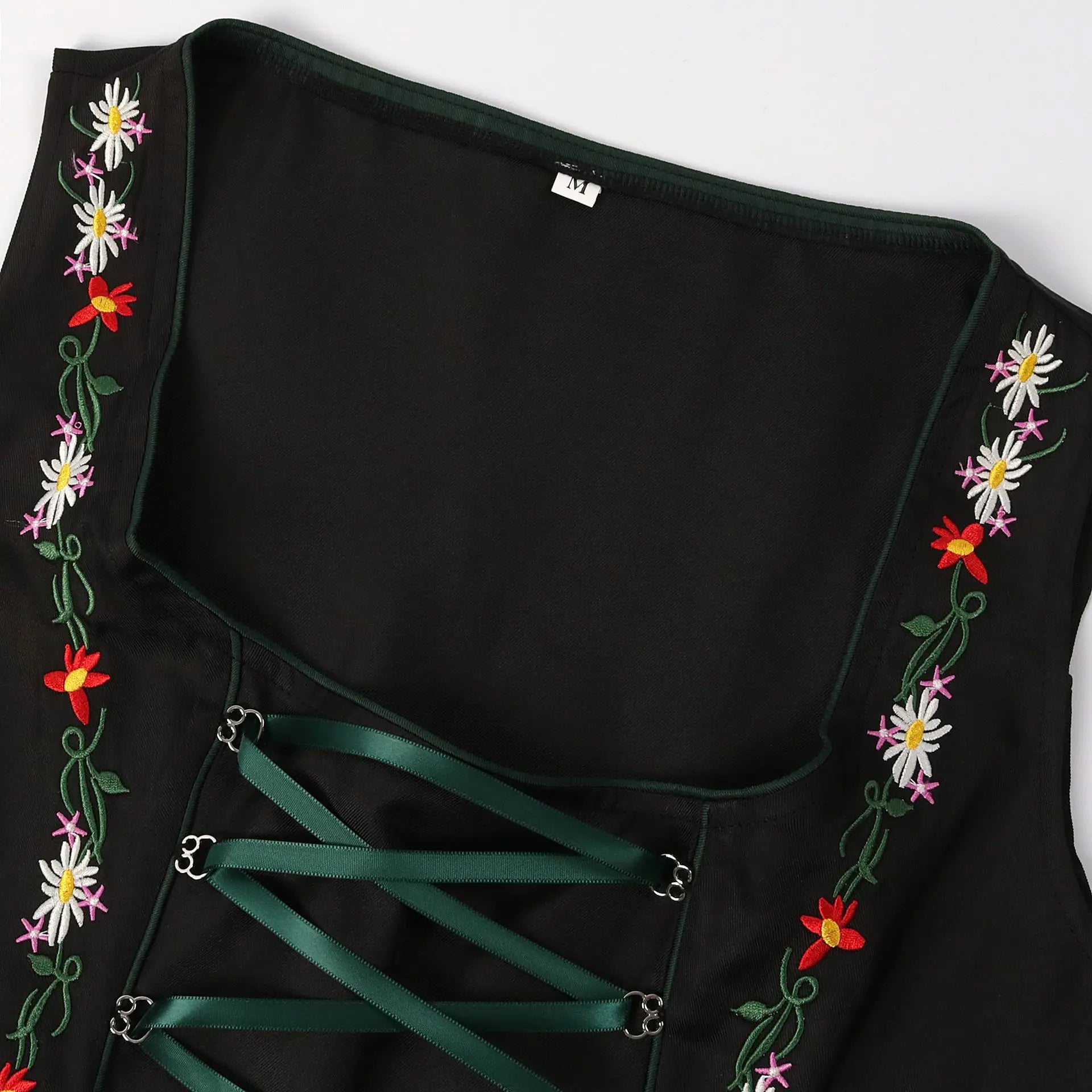 AlpenGlorie – Vestit Dirndl amb Davantal i Punta – Festiu i Preparat per a Wiesn