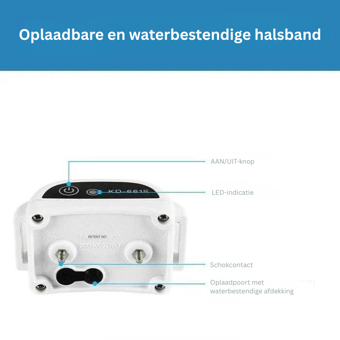 Draadloos hondenomheining systeem met trainingsfunctie - HaloGuard 5