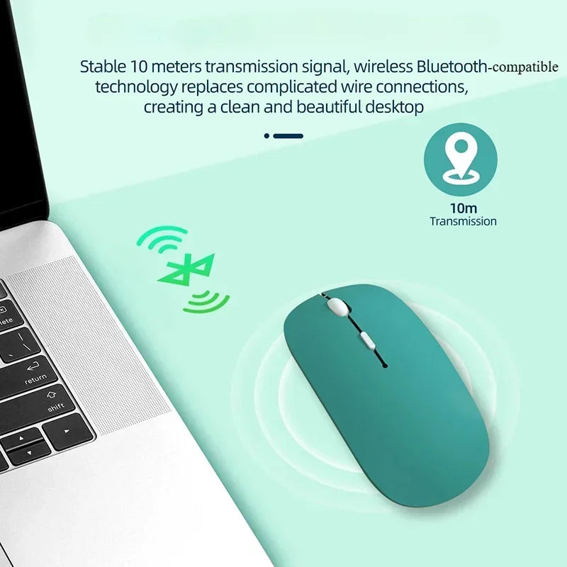ClickEase – Mouse Bluetooth ergonomico silenzioso 1600DPI – laptop e tablet
