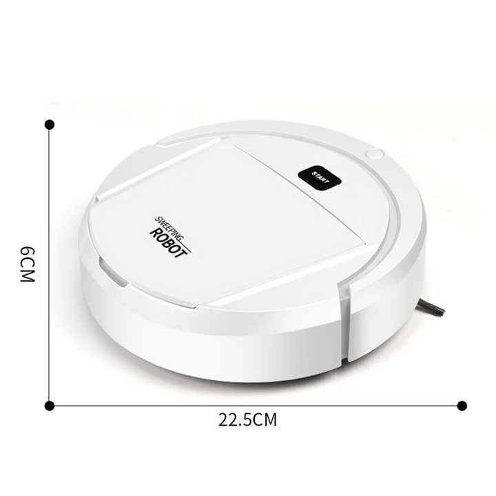 SmartClean – Aspirador Robot Sem Fios 3-em-1 com Navegação Inteligente
