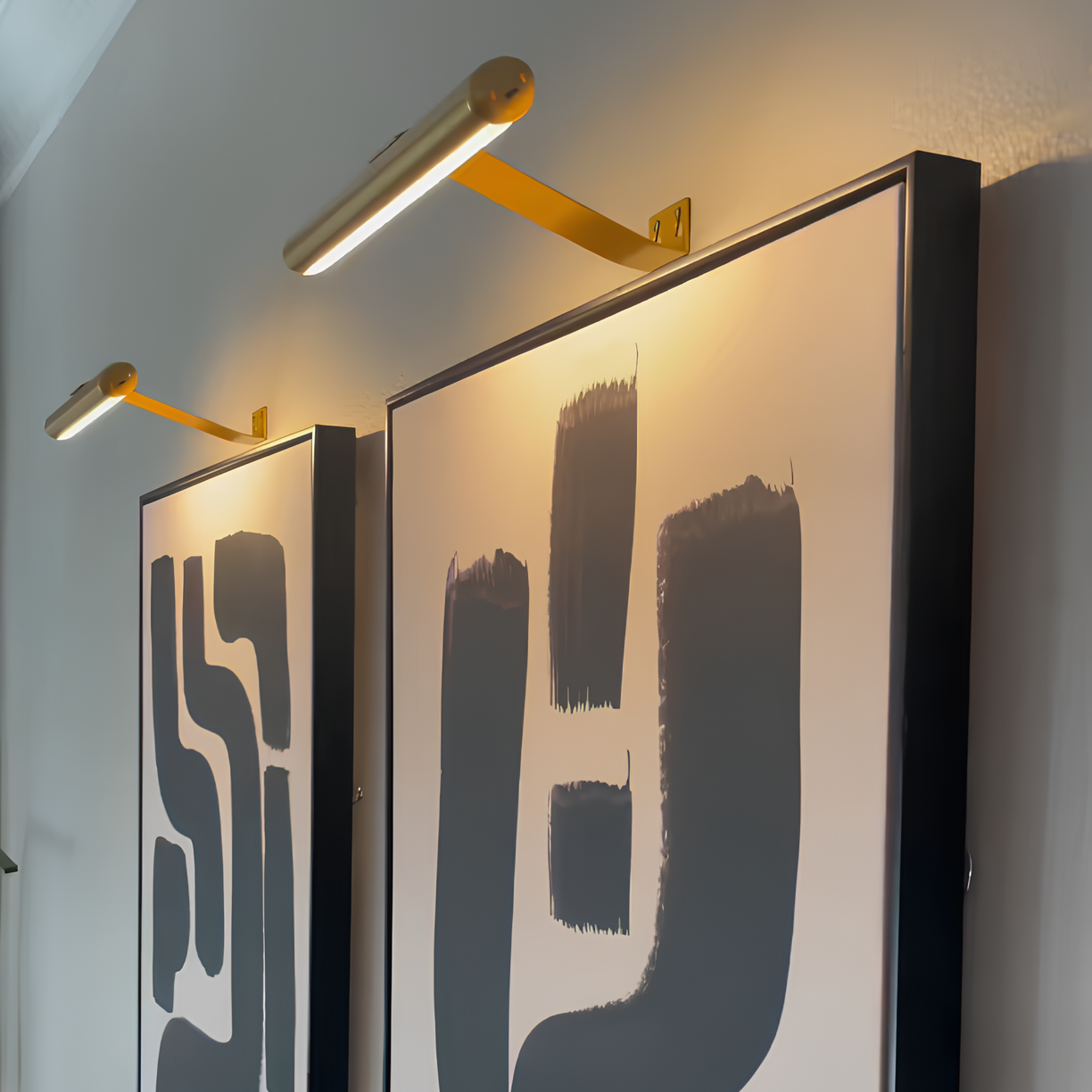 ArtGlow – Draadloze wandlamp met dimbare kleuren & afstandsbediening