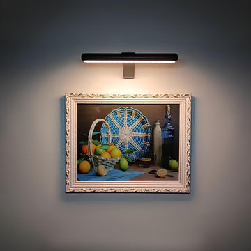 ArtGlow – Draadloze wandlamp met dimbare kleuren & afstandsbediening