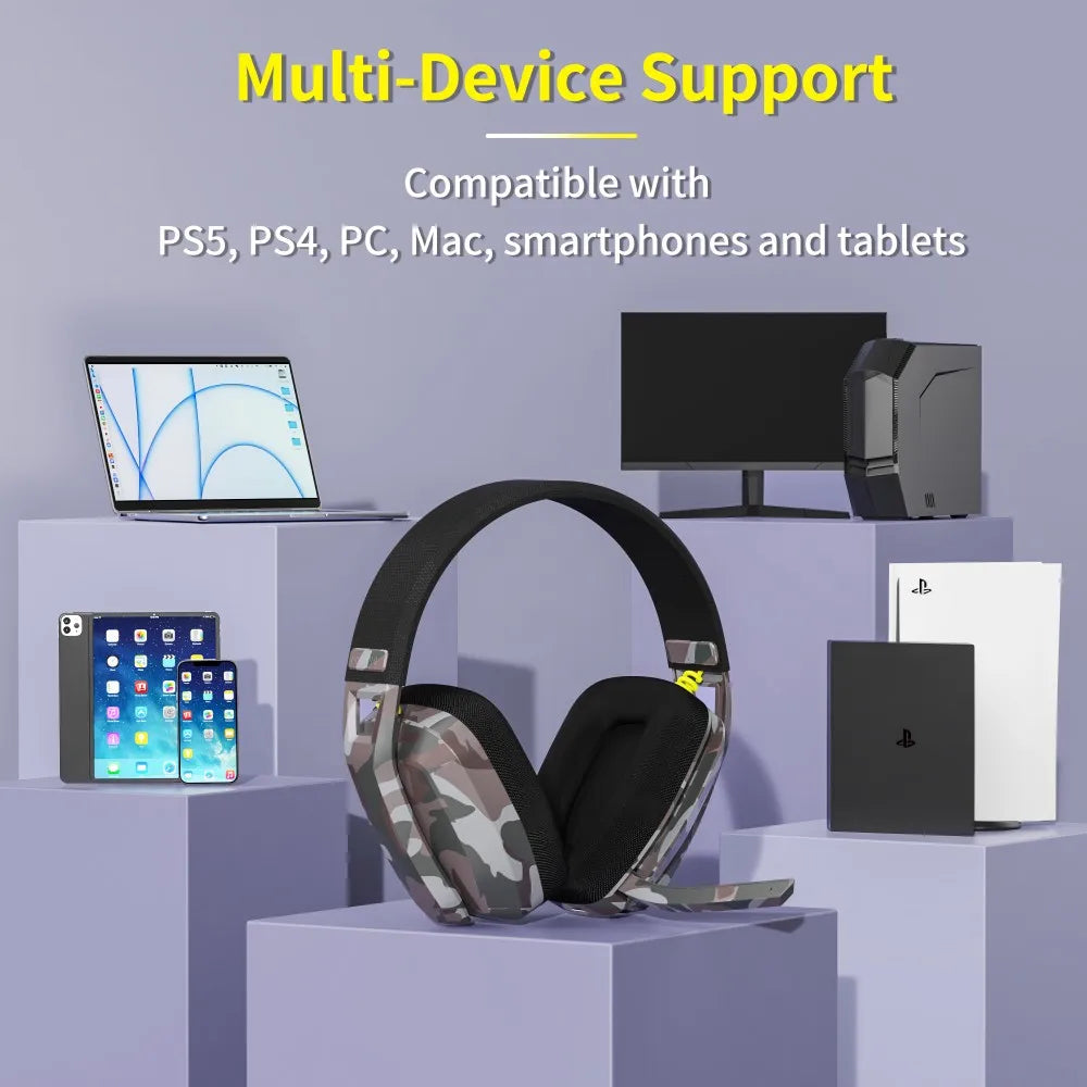 Aureon – Auriculars de joc sense fils 2.4GHz i Bluetooth – PS5/PS4/PC