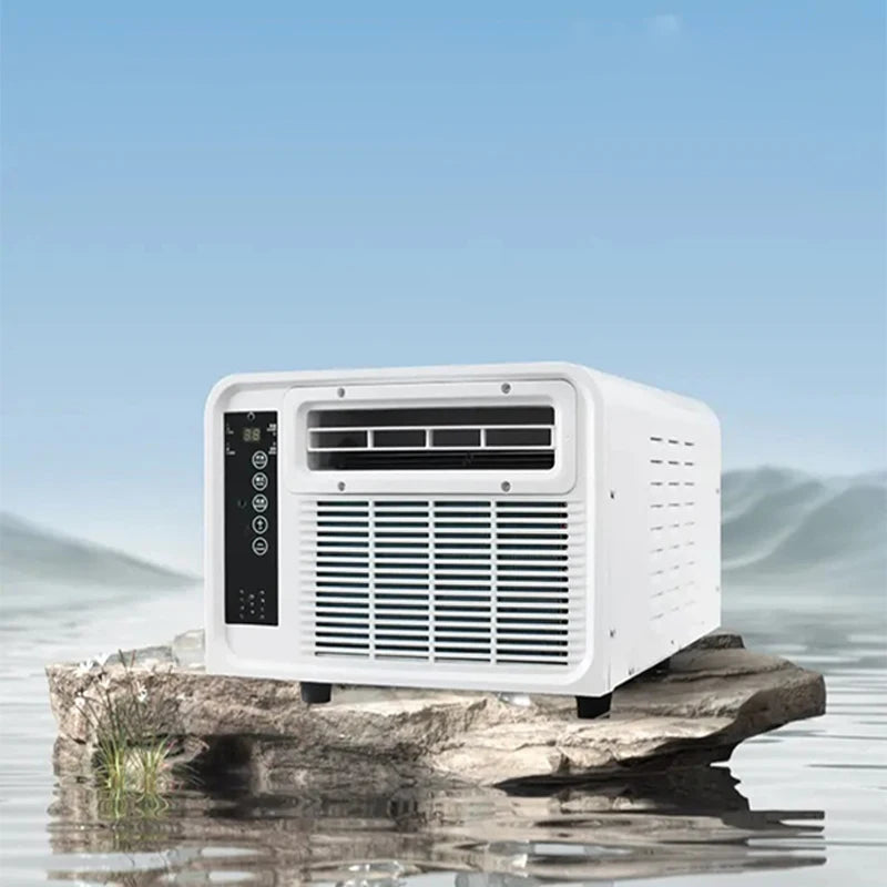 Draagbare Dual-mode Airconditioner met Koel- en Verwarmingsfunctie 1300W | Mobiele Klimaatregeling voor Binnen en Buiten | Sansoti 1