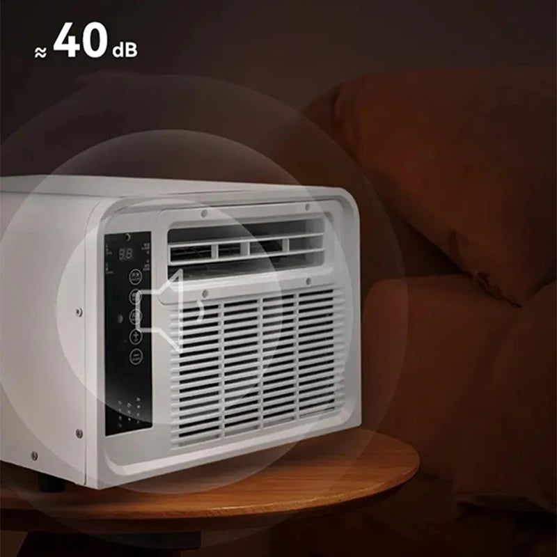 Draagbare Dual-mode Airconditioner met Koel- en Verwarmingsfunctie 1300W | Mobiele Klimaatregeling voor Binnen en Buiten | Sansoti 2
