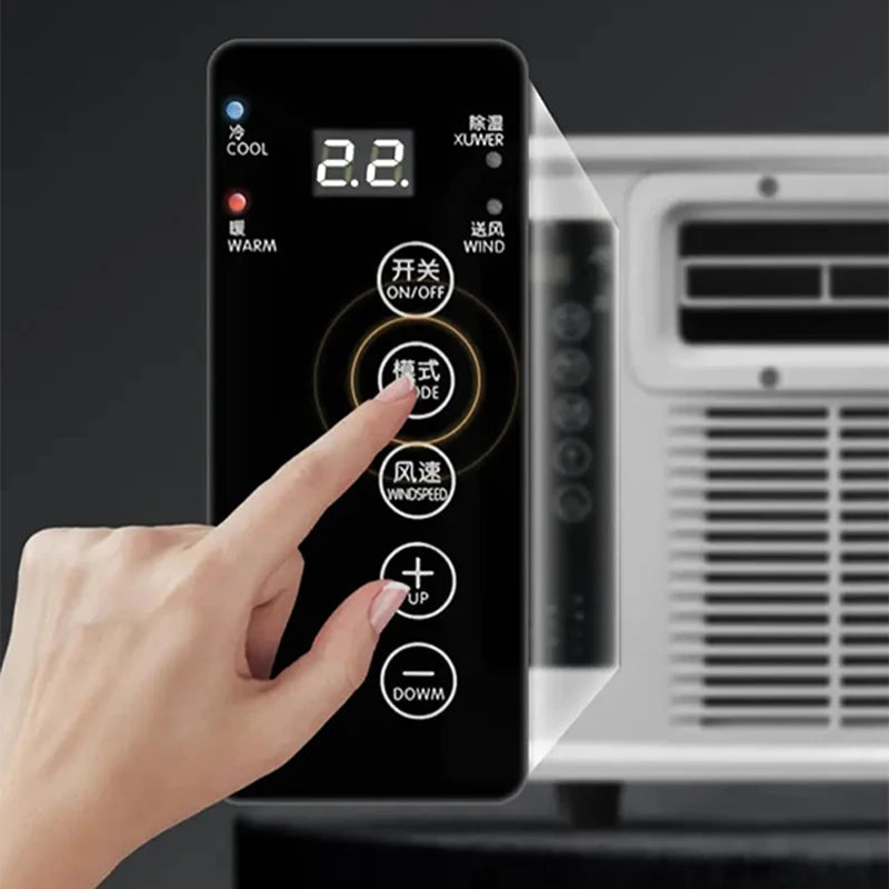 Draagbare Dual-mode Airconditioner met Koel- en Verwarmingsfunctie 1300W | Mobiele Klimaatregeling voor Binnen en Buiten | Sansoti 4