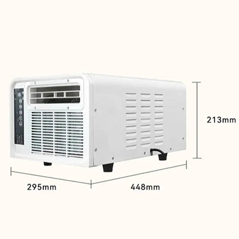 Draagbare Dual-mode Airconditioner met Koel- en Verwarmingsfunctie 1300W | Mobiele Klimaatregeling voor Binnen en Buiten | Sansoti 5