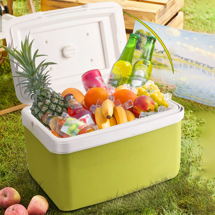 Draagbare Koelbox voor Camping en Auto, Compact met Efficiënte Isolatie - 6L/9L 2