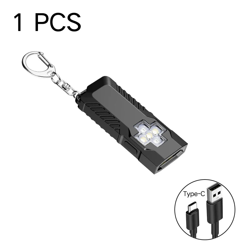 Draagbare LED Werklamp met 5 Lichtstanden en Clip, Ideaal voor Buitengebruik 11