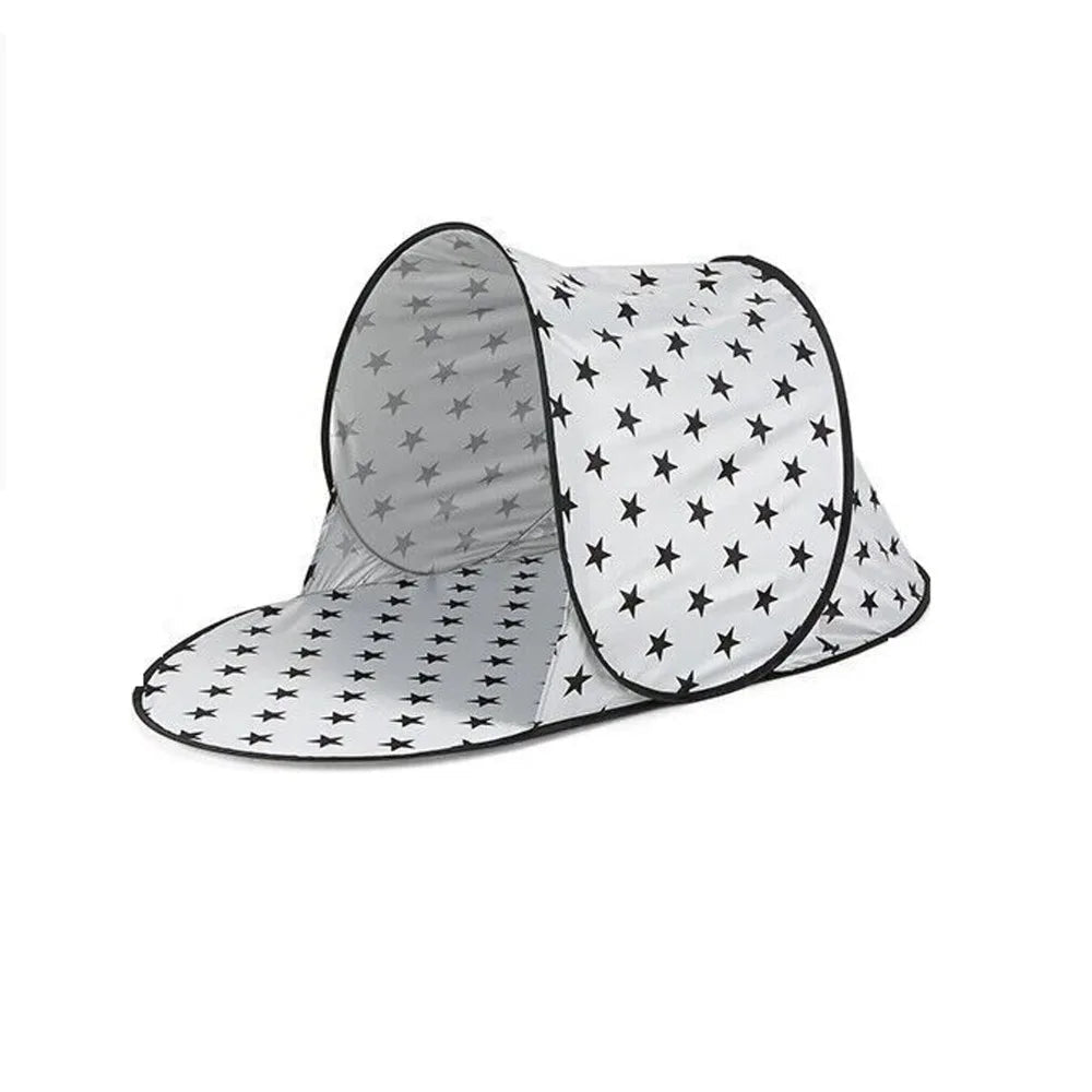 Draagbare Pop-Up Strandtent met UV-Bescherming voor Buitengebruik, Compact en Waterbestendig 7