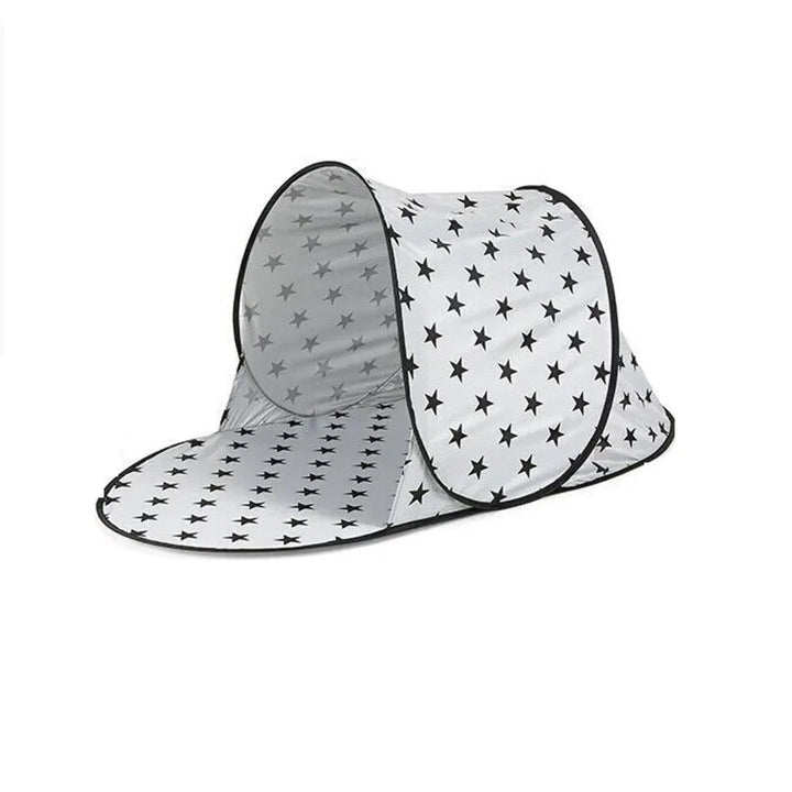 Draagbare Pop-Up Strandtent met UV-Bescherming voor Buitengebruik, Compact en Waterbestendig 7