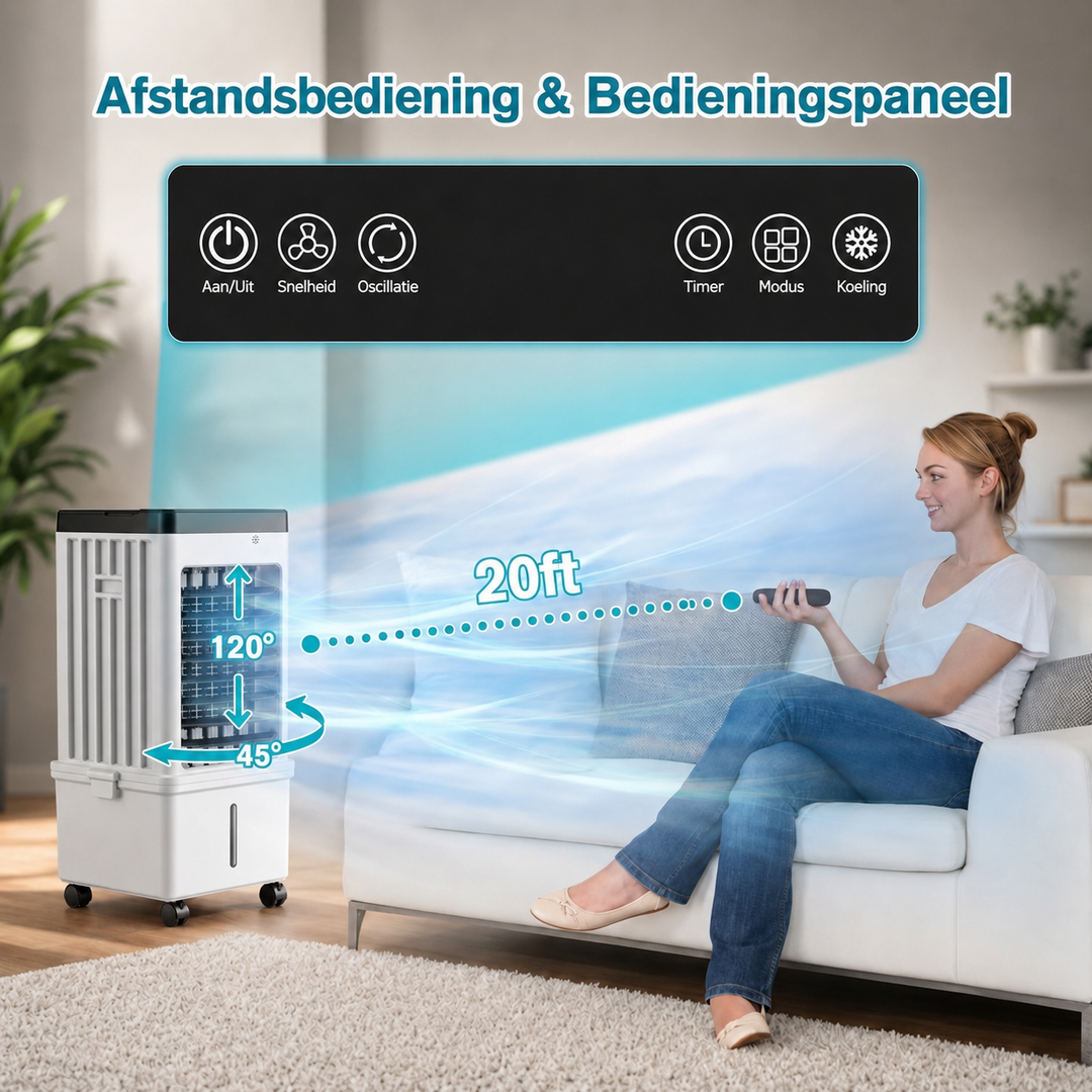 Draagbare Raamloze Airconditioner | Directe Koelte 3