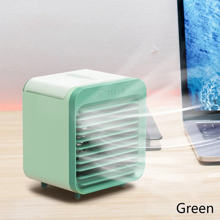 Draagbare USB Mini Airconditioner met 3 Snelheden en Instelbare Luchttoevoer 7