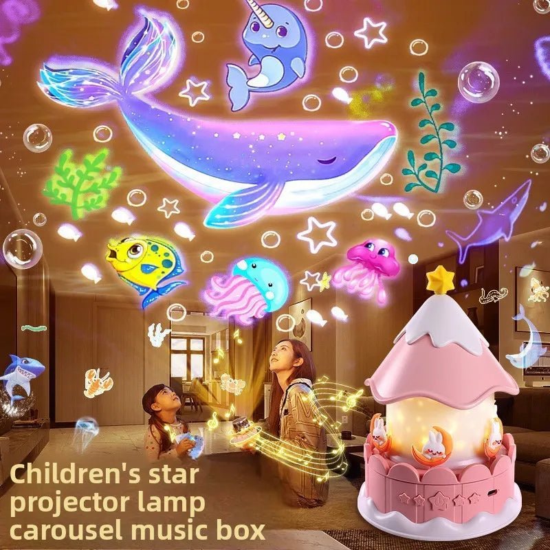 Dreamlix – Muzikale sterrenprojector met 12 betoverende thema's 8