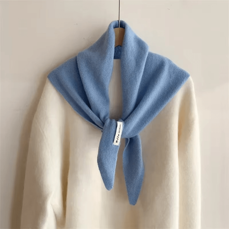 Driehoekige Gebreide Sjaal van Niche Wol – Warm, Elegant &amp; Veelzijdig 9