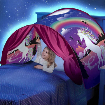 DreamHaven Tenda Letto per Bambini – Avventure di Sonno Magiche & Installazione Facile