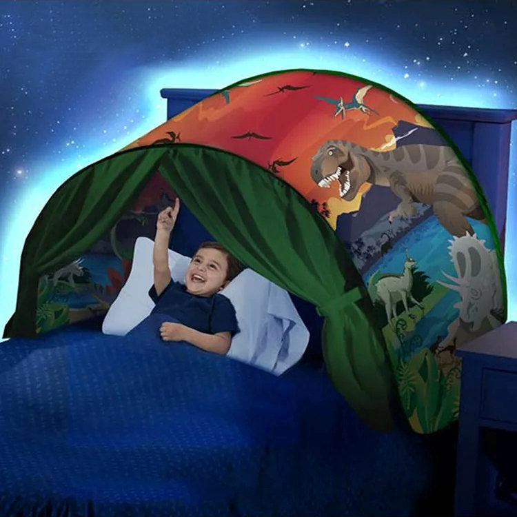 DreamHaven Tenda Letto per Bambini – Avventure di Sonno Magiche & Installazione Facile