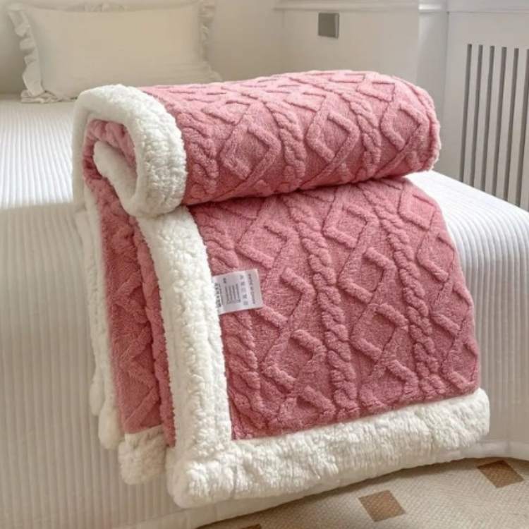 Duvet Sherpa Verzwaringsdeken 150x200cm Grijs Tweepersoons Warm Fleece Deken Bedsprei Zwaartedeken Winter Slaapkamer | Sansoti 10