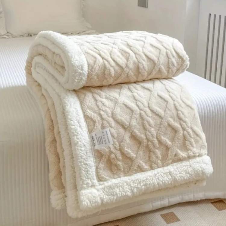 Duvet Sherpa Verzwaringsdeken 150x200cm Grijs Tweepersoons Warm Fleece Deken Bedsprei Zwaartedeken Winter Slaapkamer | Sansoti 11