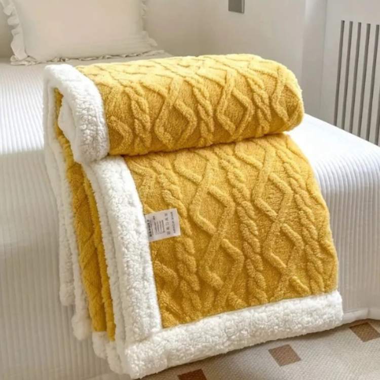 Duvet Sherpa Verzwaringsdeken 150x200cm Grijs Tweepersoons Warm Fleece Deken Bedsprei Zwaartedeken Winter Slaapkamer | Sansoti 13