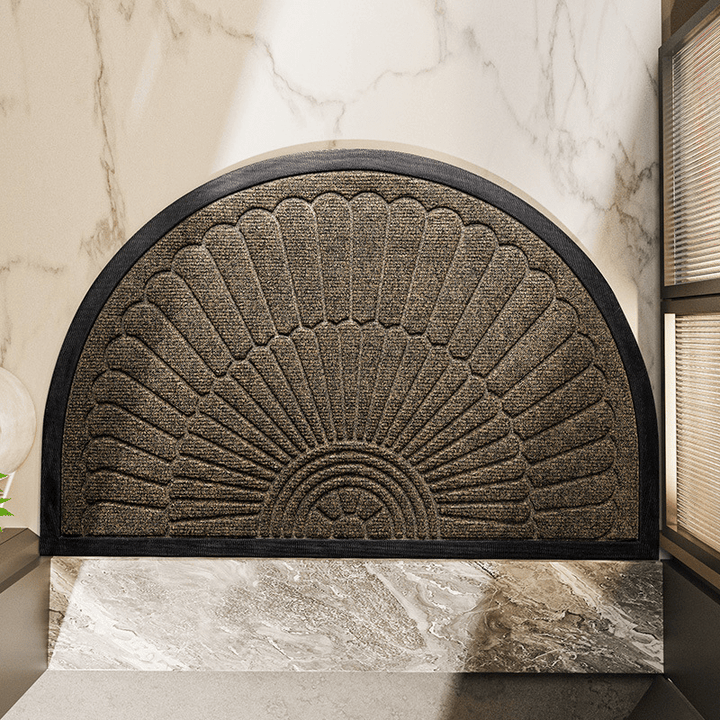 WEATHERMAT – Half-round doormat, non-slip dirt catcher for every season Vestragear