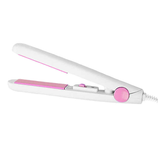 EasyCurl – rizador y plancha mini cerámicos 2 en 1, tamaño compacto de viaje