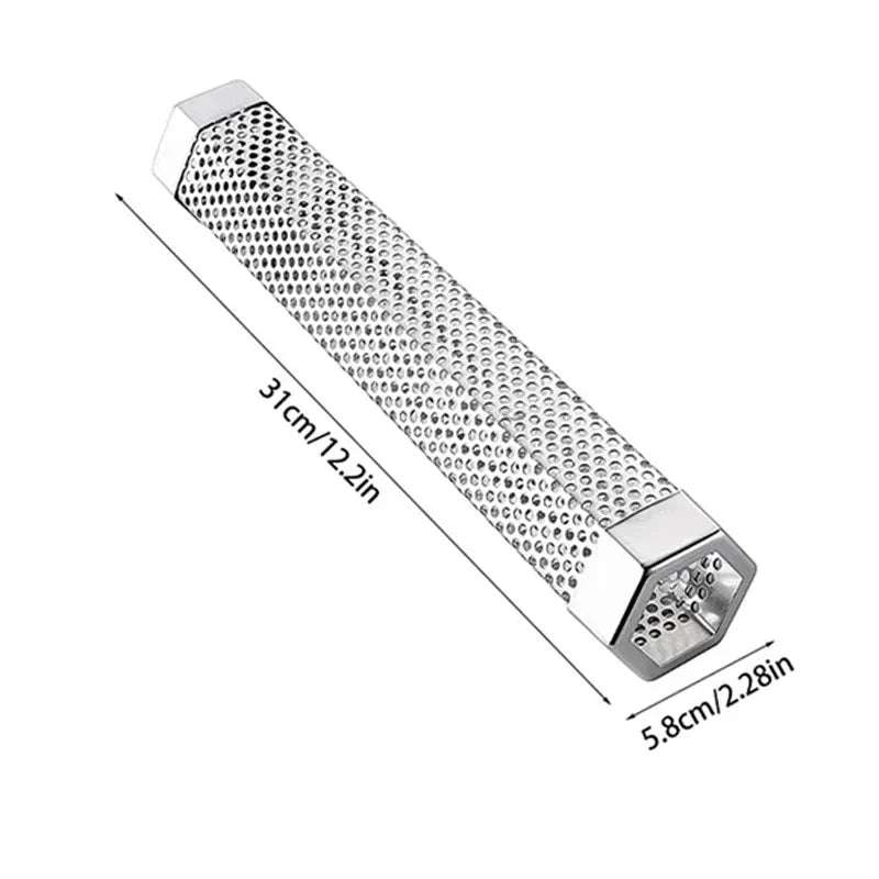 SMOKETUBE – Stainless Steel Smoking Tube for Intense BBQ Smoke Flavor Vestragear