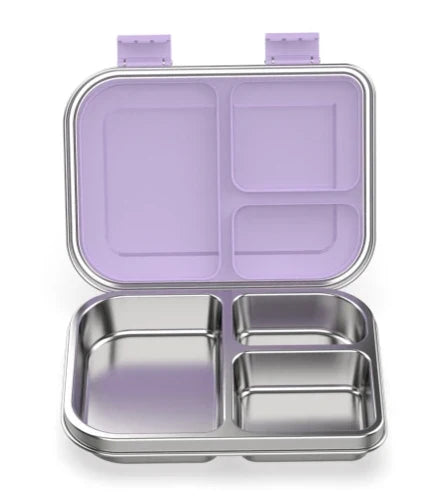 Edelstahl Bento-Lunchbox, auslaufsicher, kompakt für Kinder und Erwachsene, sandwichfreundlich 14