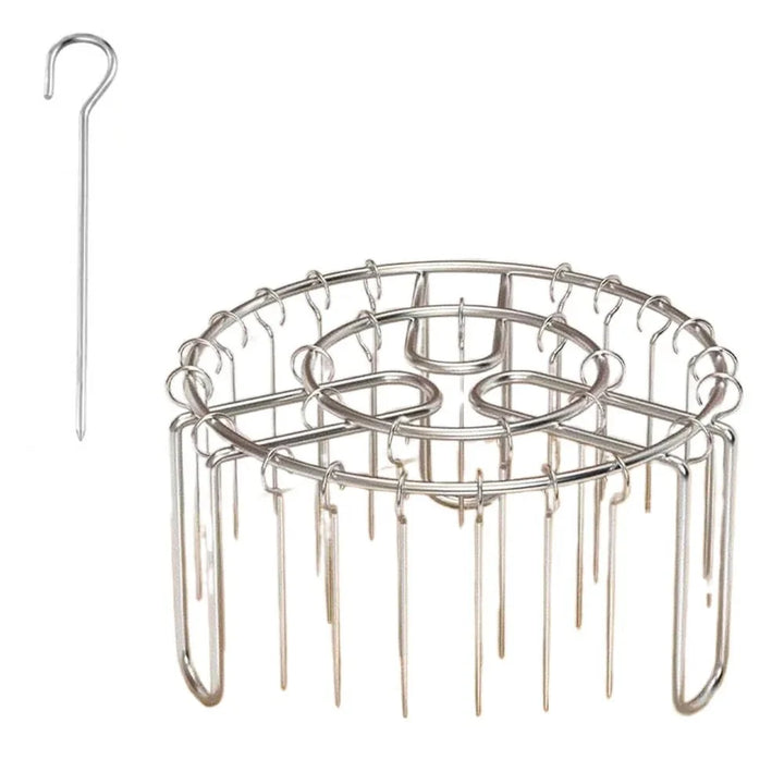 GRILLVERT – Stainless Steel Grill Grate for Vertical Grilling with Skewer Holder Vestragear