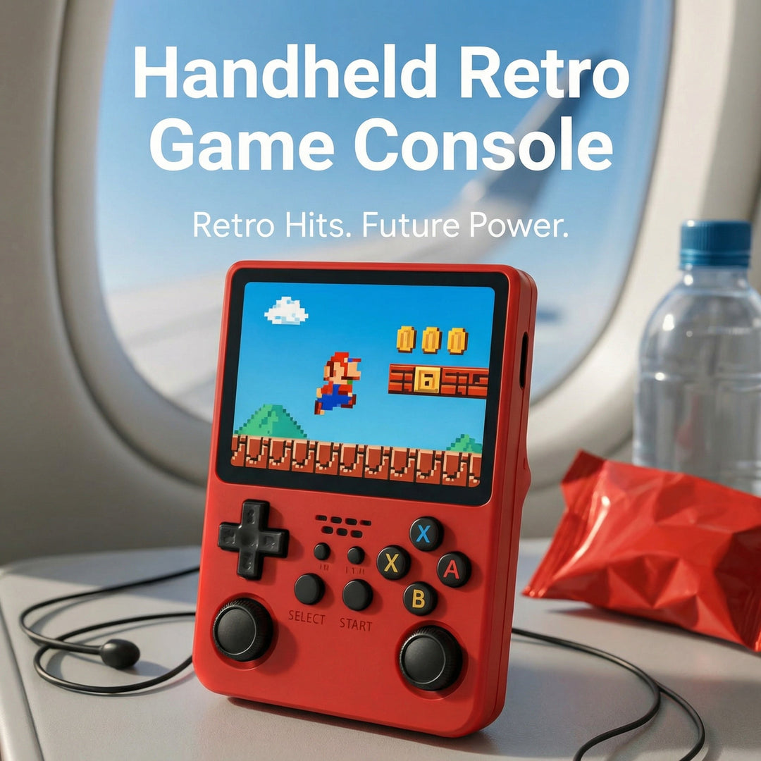 Console portatile retrò – Schermo IPS, doppio joystick e scelta tra 64GB/128GB