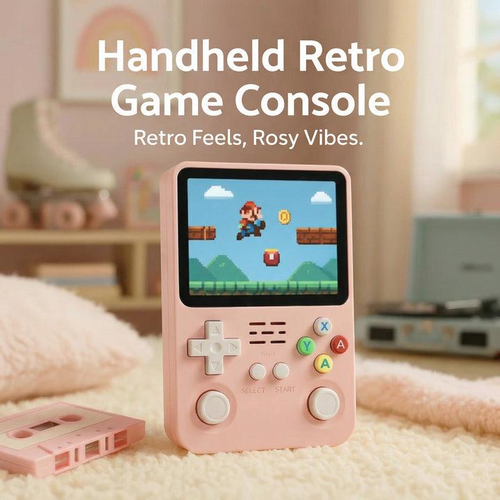 Console portatile retrò – Schermo IPS, doppio joystick e scelta tra 64GB/128GB