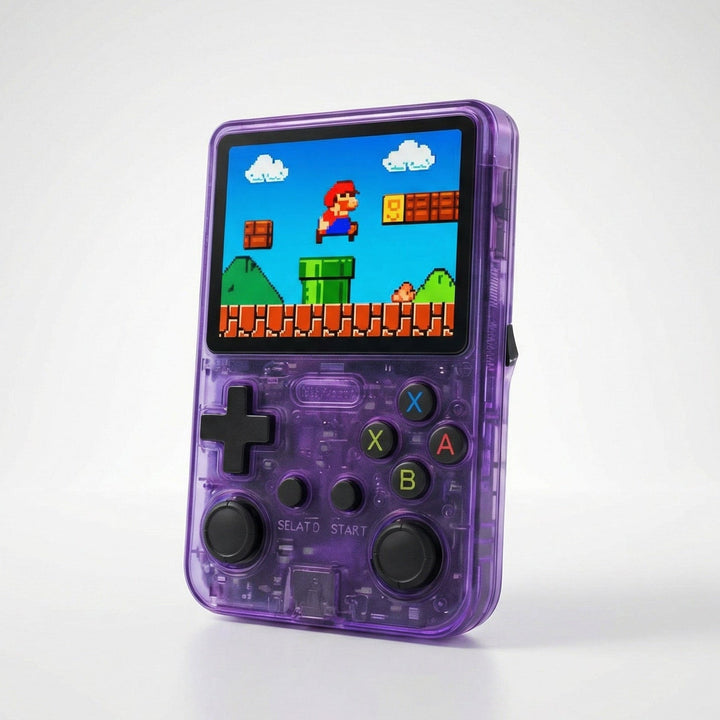 Console portatile retrò – Schermo IPS, doppio joystick e scelta tra 64GB/128GB