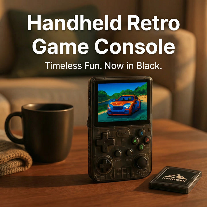 Console portatile retrò – Schermo IPS, doppio joystick e scelta tra 64GB/128GB