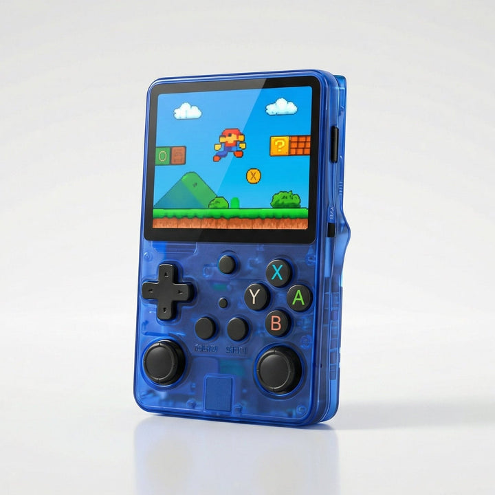 Console portatile retrò – Schermo IPS, doppio joystick e scelta tra 64GB/128GB