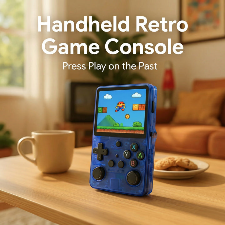 Console portatile retrò – Schermo IPS, doppio joystick e scelta tra 64GB/128GB