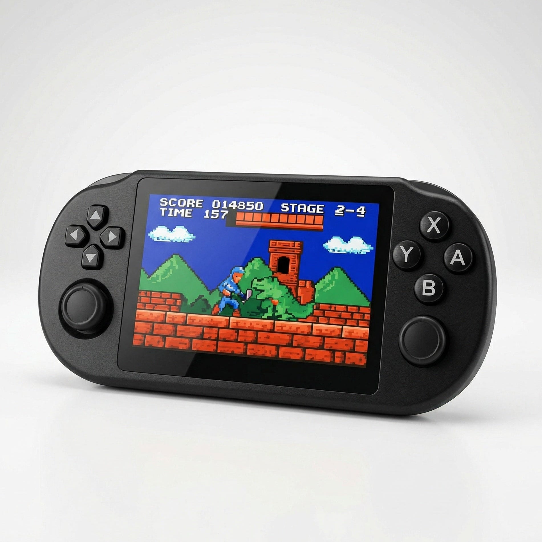 Console portatile retrò – 64GB, oltre 20.000 giochi e supporto per 2 giocatori