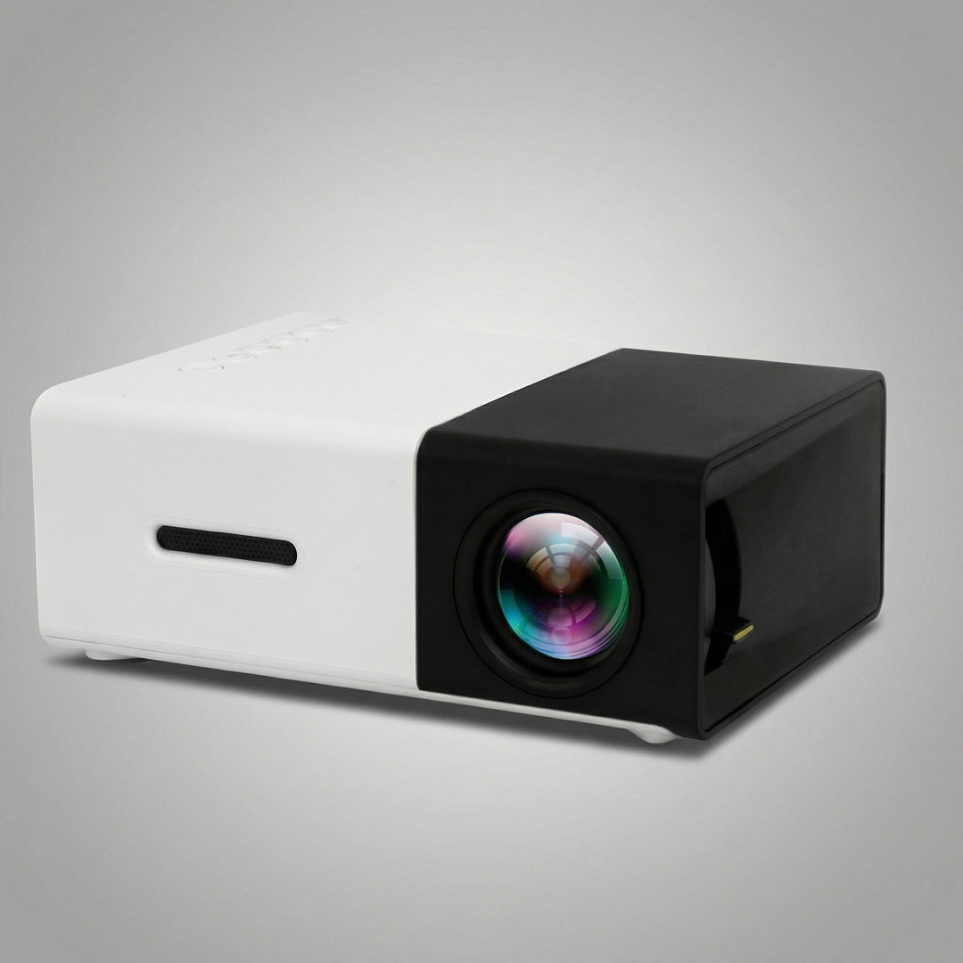 Mini Proyector – Diseño Compacto, Visualización HD y Conexión HDMI/USB para Casa