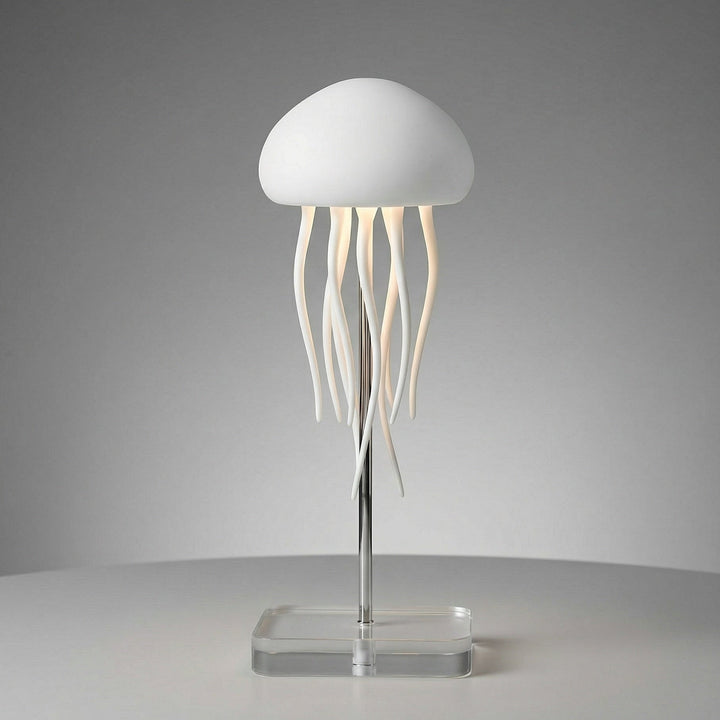 Candeeiro de Mesa LED com Design de Medusas – Luz Decorativa com Mudança de Cor