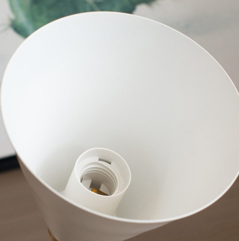 Ardello Wandlamp – Metaal & Hout met Boogvorm, Moderne Bedleeslamp