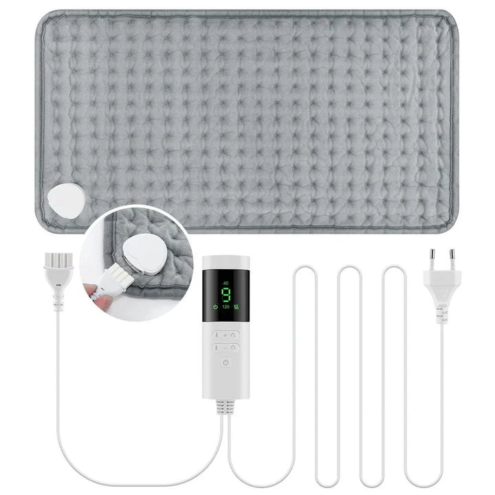 Elektrisch Verwarmingskussen 30x60 cm voor Nek en Schouder met 9 Temperatuurstanden en 4 Timeropties 5