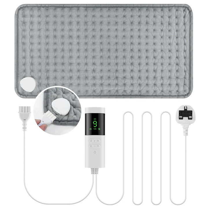 Elektrisch Verwarmingskussen 30x60 cm voor Nek en Schouder met 9 Temperatuurstanden en 4 Timeropties 7