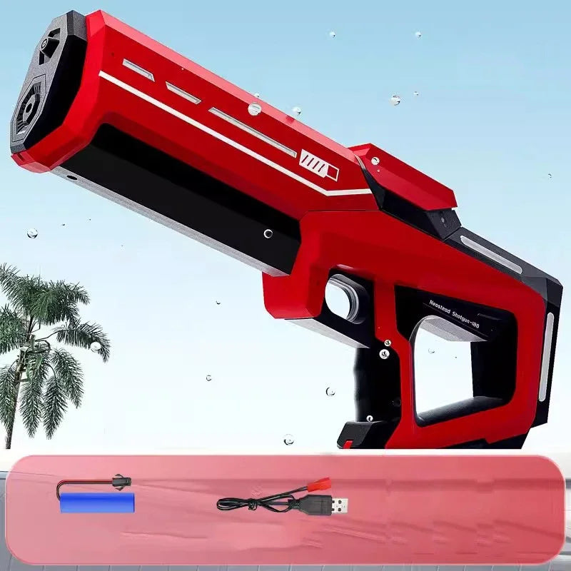 AquaBlaster Elektrisch Waterpistool – Automatisch Bijvullen 10m Bereik