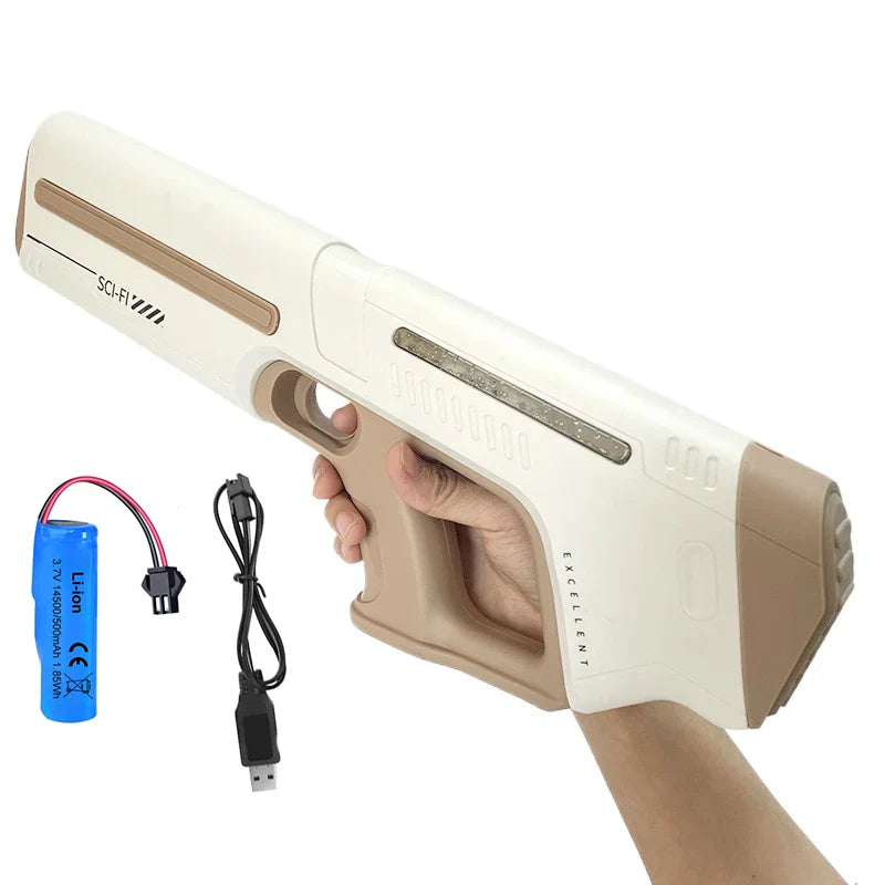 AquaBlaster Elektrisch Waterpistool – Automatisch Bijvullen 10m Bereik