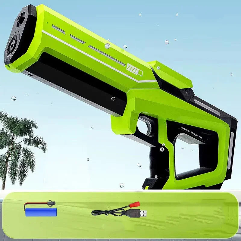 AquaBlaster Elektrisch Waterpistool – Automatisch Bijvullen 10m Bereik