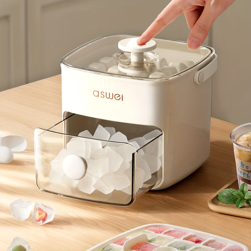 Elektrische IJsblokjesmachine Met Grote Capaciteit Voor Snel IJsblokjes En IJsbollen In Keuken Of Thuisbar | Sansoti 0