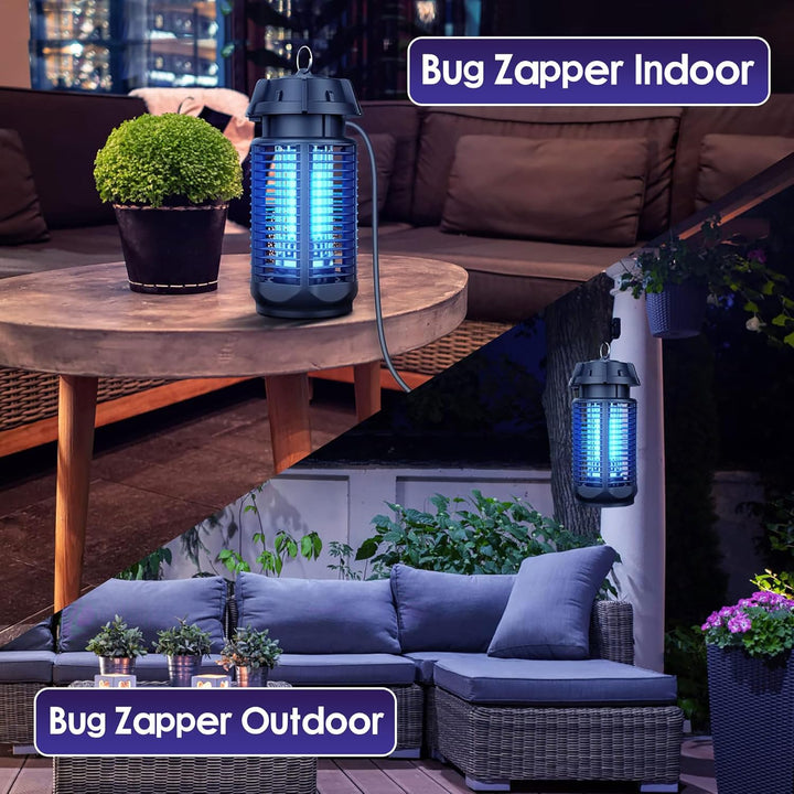 Elektrische Insectenverdelger met 20W UV-Lamp voor Binnen en Buiten tot 80 m² 6